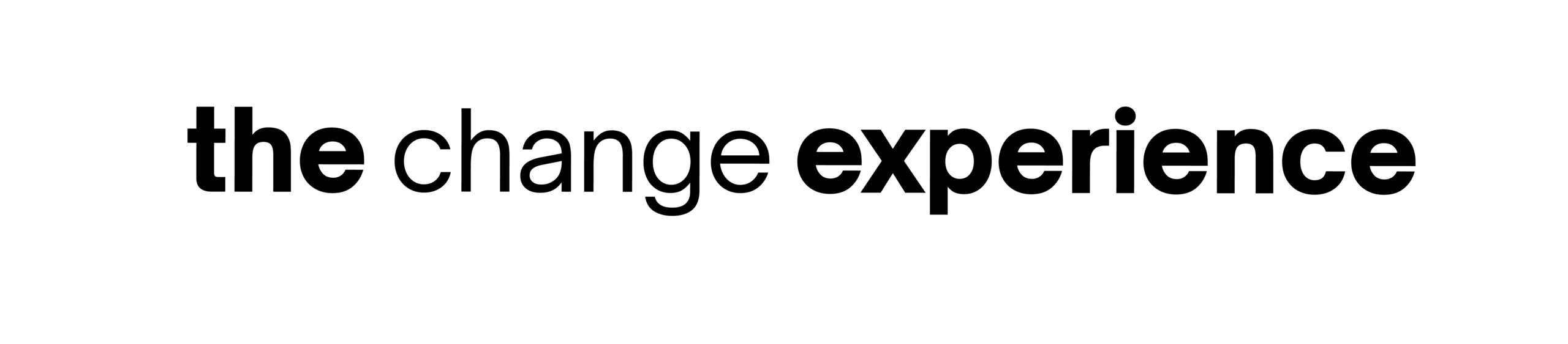 the change experience